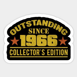 Outstanding Since 1966 Sticker